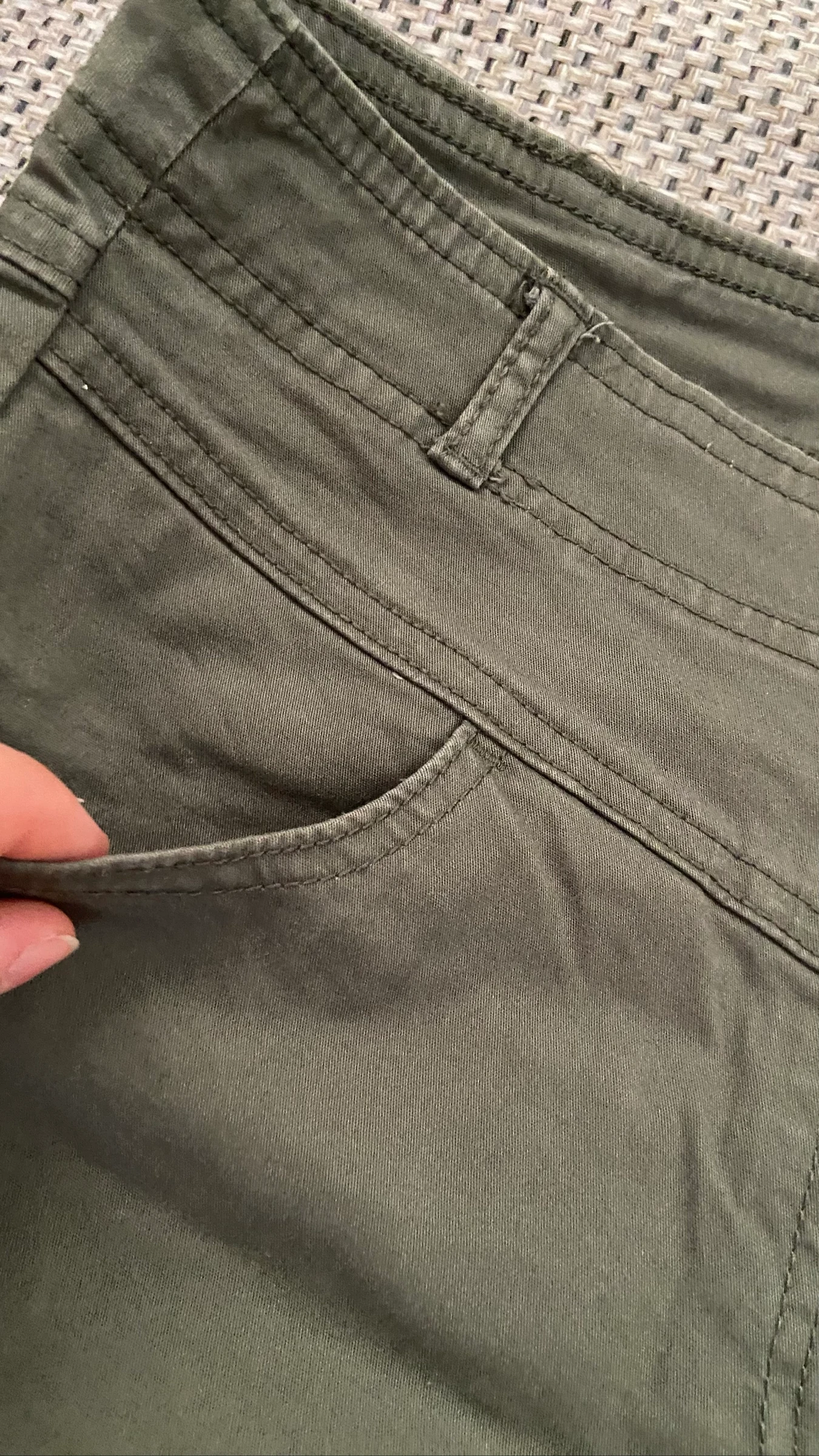 Kaki korte broek Perfecte staat maat 42 – photo 5